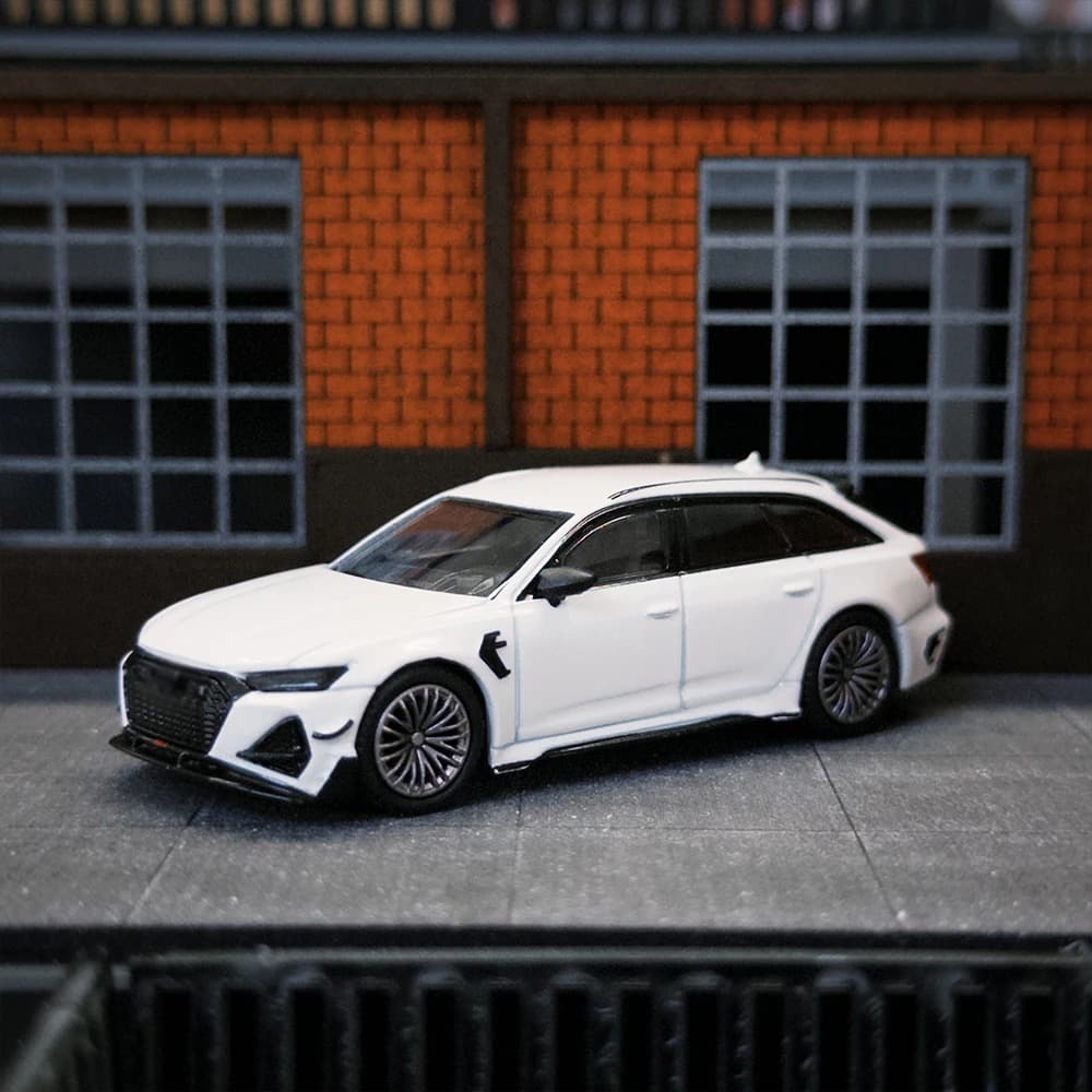 Tin Wheels Studio MGT 1/64 RS6 ABT Alloy Diecast Model Car Collection Toy Station Vehicle Gift For Adults （Without packaging） 1:64 die-cast model car